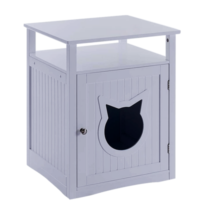 Nightstand Pet House With Litter Box Cover