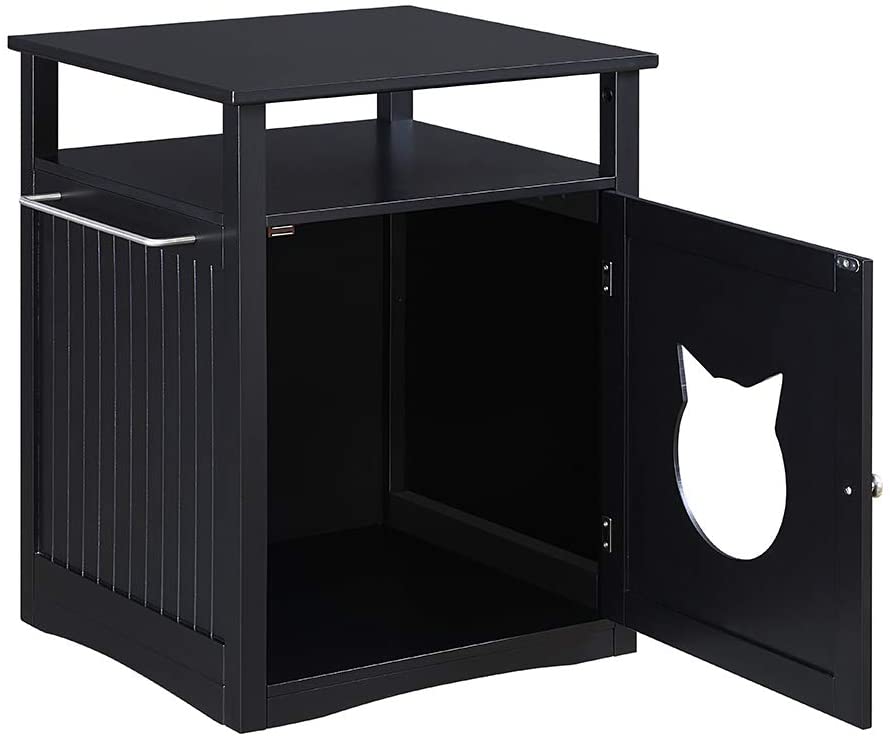 Nightstand Pet House With Litter Box Cover