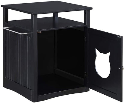 Nightstand Pet House With Litter Box Cover