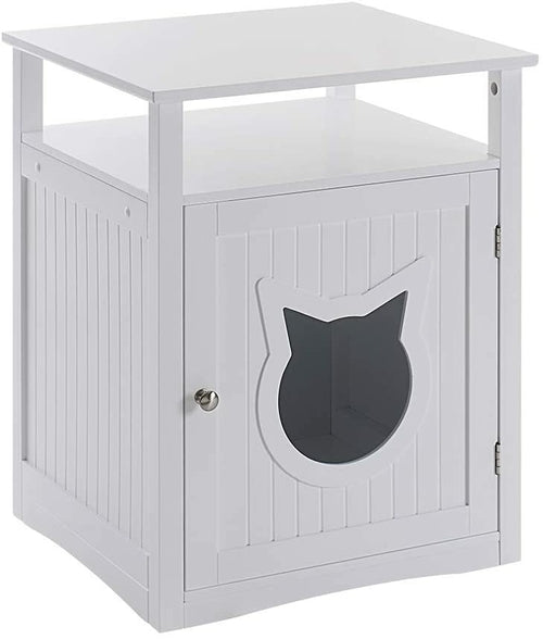 Nightstand Pet House With Litter Box Cover