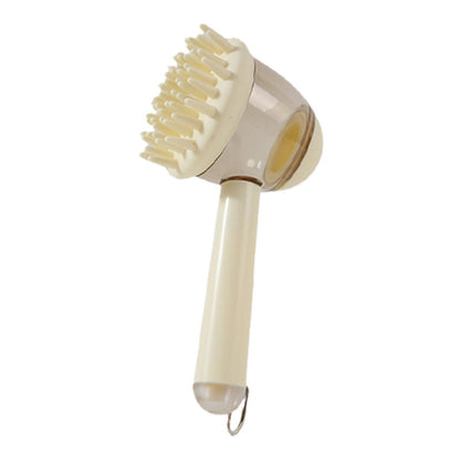 Pet Bathing Massage Brush, 3 In 1 Tool